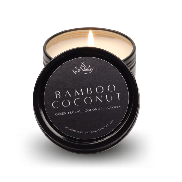 Bamboo Coconut Soy Candle - The Noble Brand, LLC