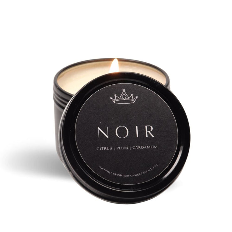 Noir Soy Candle - The Noble Brand, LLC