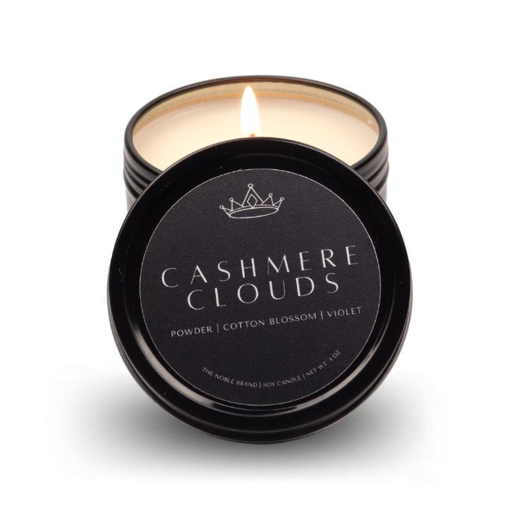 Cashmere Clouds Soy Candle - The Noble Brand, LLC