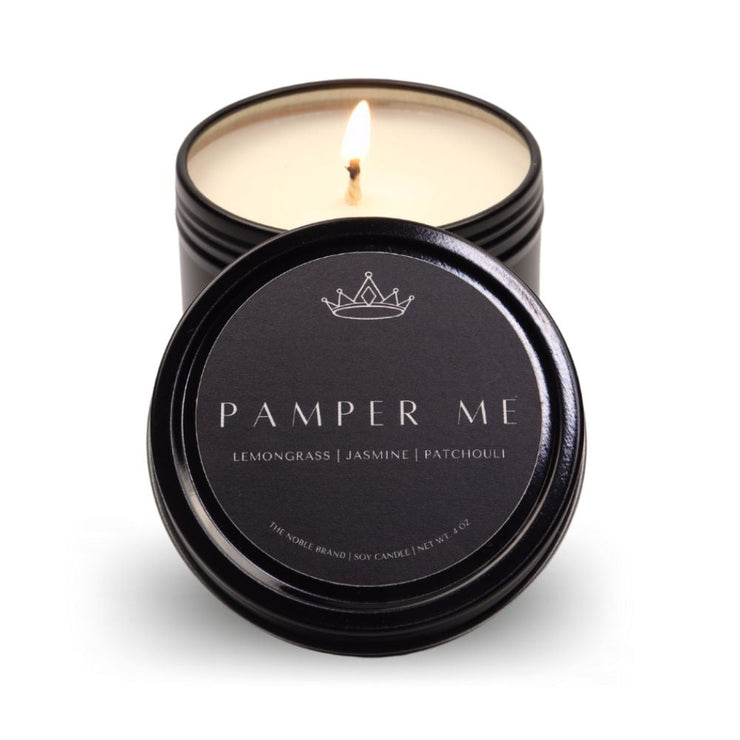 Pamper Me Soy Candle - The Noble Brand, LLC