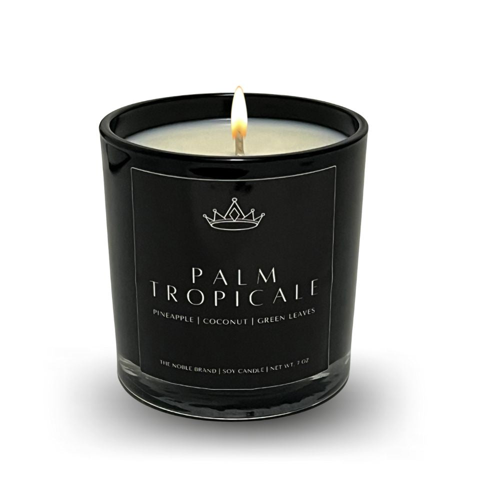 coconut and palm candle Palm Tropicale Soy Candle