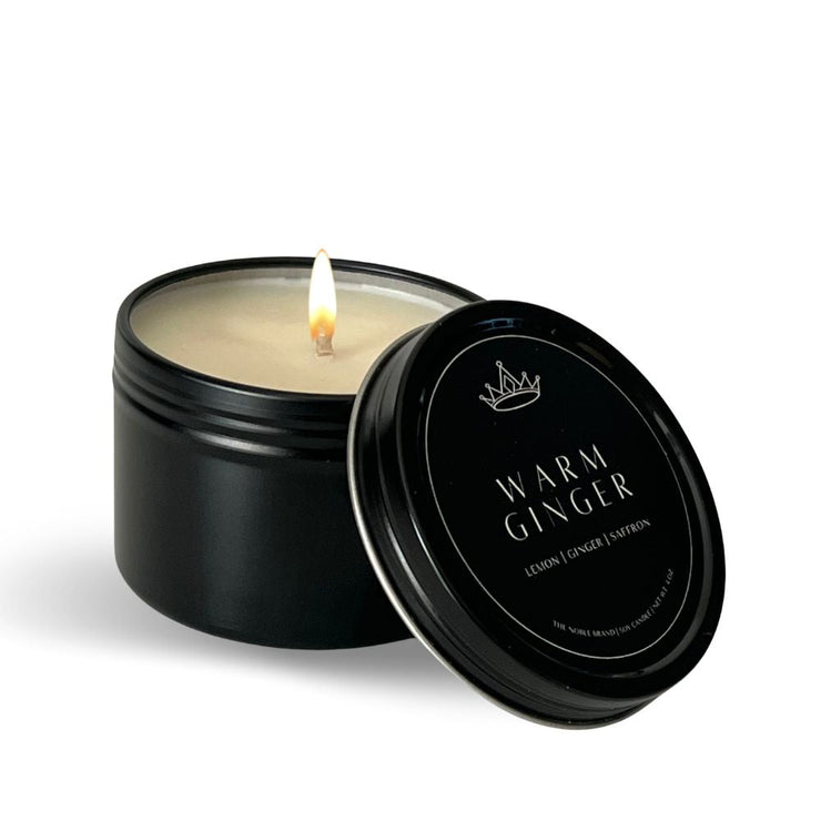 Warm Ginger Soy Candle - The Noble Brand, LLC