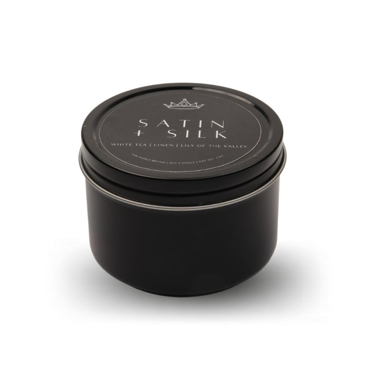 Satin + Silk Soy Candle - The Noble Brand, LLC