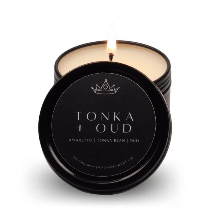 Tonka + Oud Soy Candle - The Noble Brand, LLC